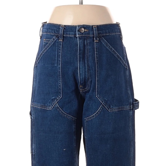 G. LABEL JP WORKWEAR JEANS Jeans Dark Wash Size 28 - Picture 12 of 12